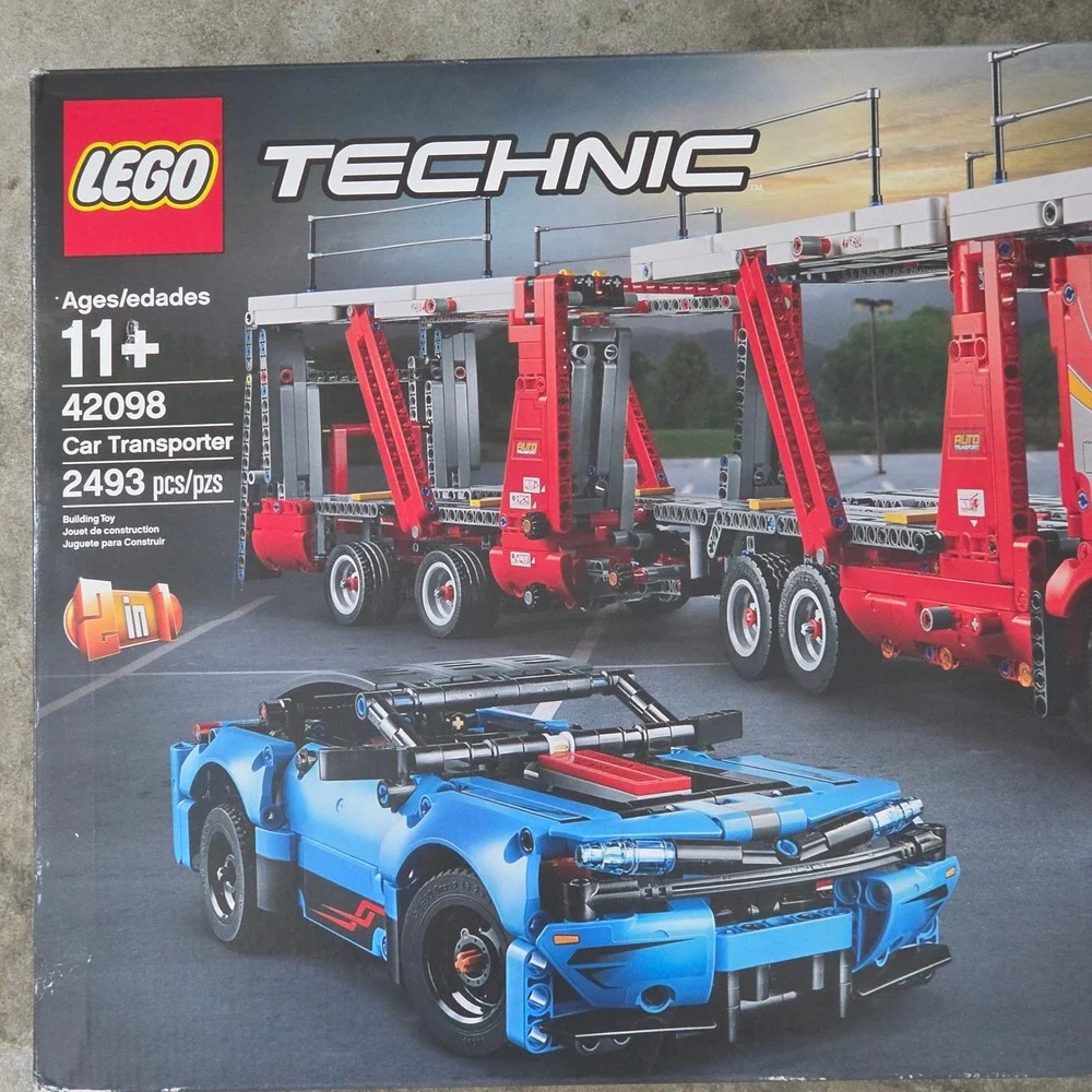 LEGO Technic Car Transporter 42098 Kids New 2-in-1 2493 Pcs 42098